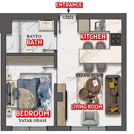 Goelhisar Mavi Konak Apart Otel Gölhisar Exterior foto